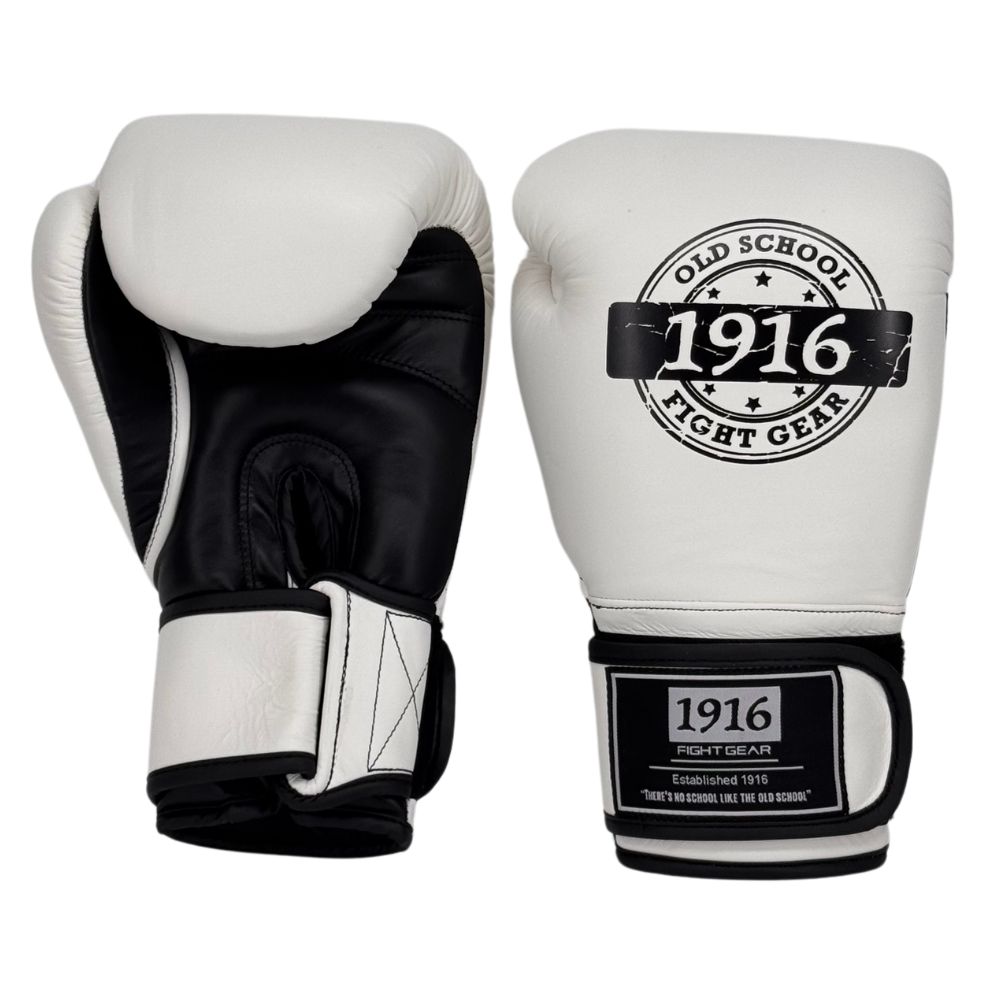 1916 Fight Gear Bokshandschoenen Ultimate White