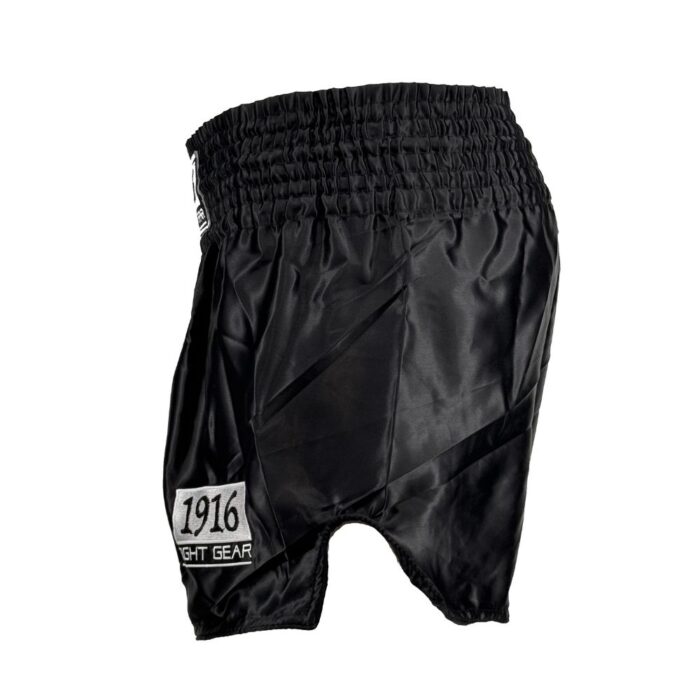 1916 Fight Gear Kickboksbroek Classic 2.0 Zwart/Wit