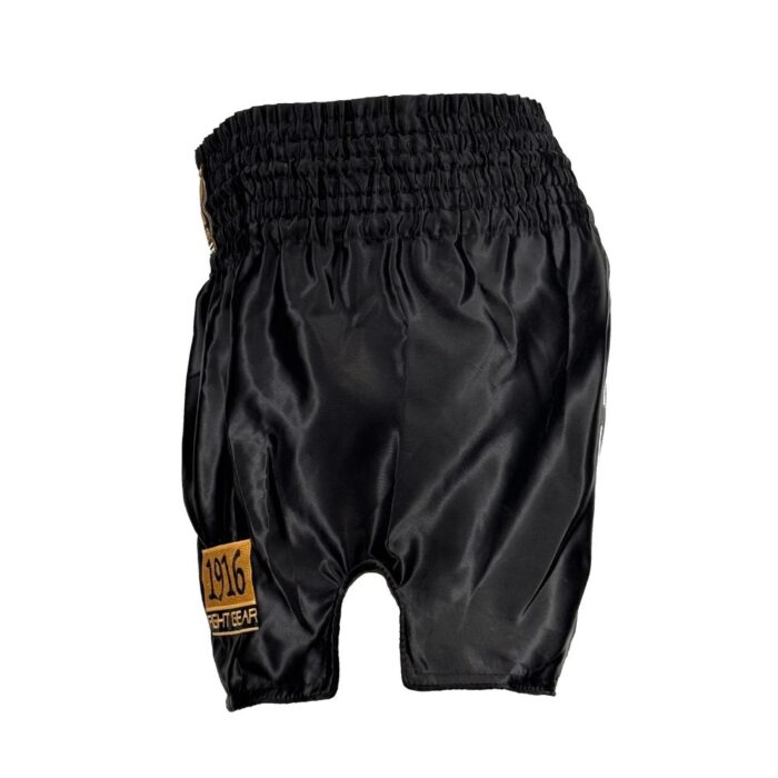 1916 Fight Gear Kickboksbroek Classic 2.0 Zwart/Goud